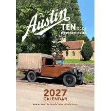 Austin Ten Drivers Club Calendar 2027 Austin Ten Drivers Club Calendar 2027