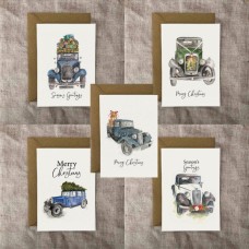 Austin Ten Drivers Club Christmas Cards 
