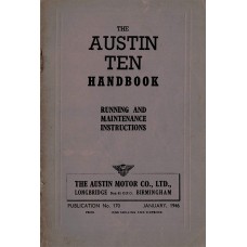 Austin 10 - Handbook - 170