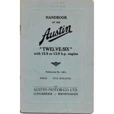 Austin 12 - Handbook - 1401