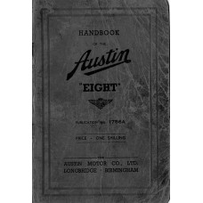 Austin 8 - Handbook - 1756A