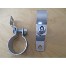 Bracket - tail pipe to rear cross member - 10/4 cruxiform chassis without tubular cross member 